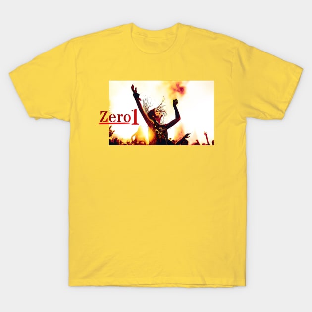 Zero1-1.46 Party at the end of the world T-Shirt by Stinkykittydesign